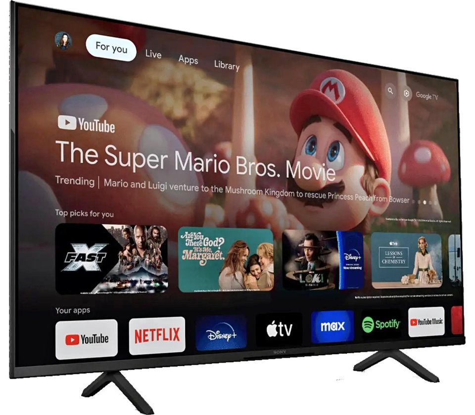 Sony - 50" Class BRAVIA 3 LED 4K UHD Smart Google TV (2024) Model:K50S30