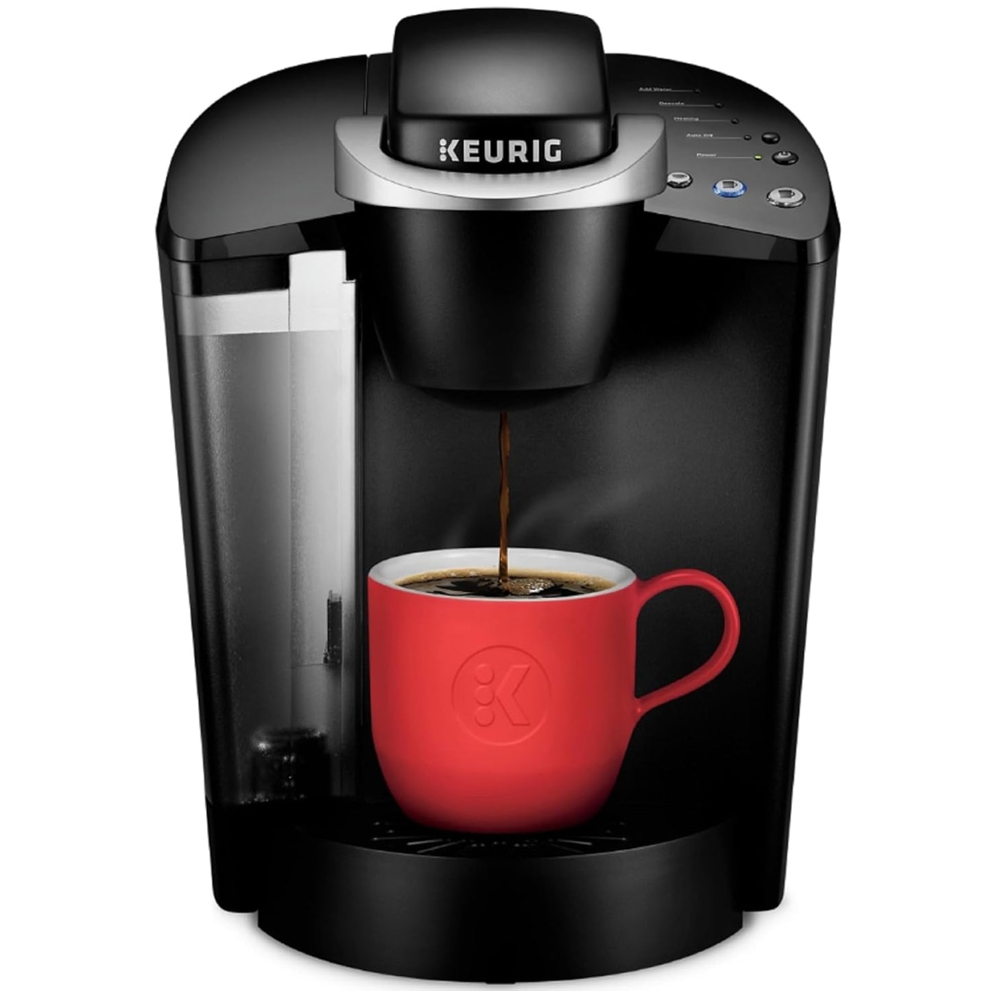 Keurig K-Classic Coffee Maker, Single Serve K-Cup Pod Coffee Brewer, 6 to 10 Oz. Brew Sizes, Black