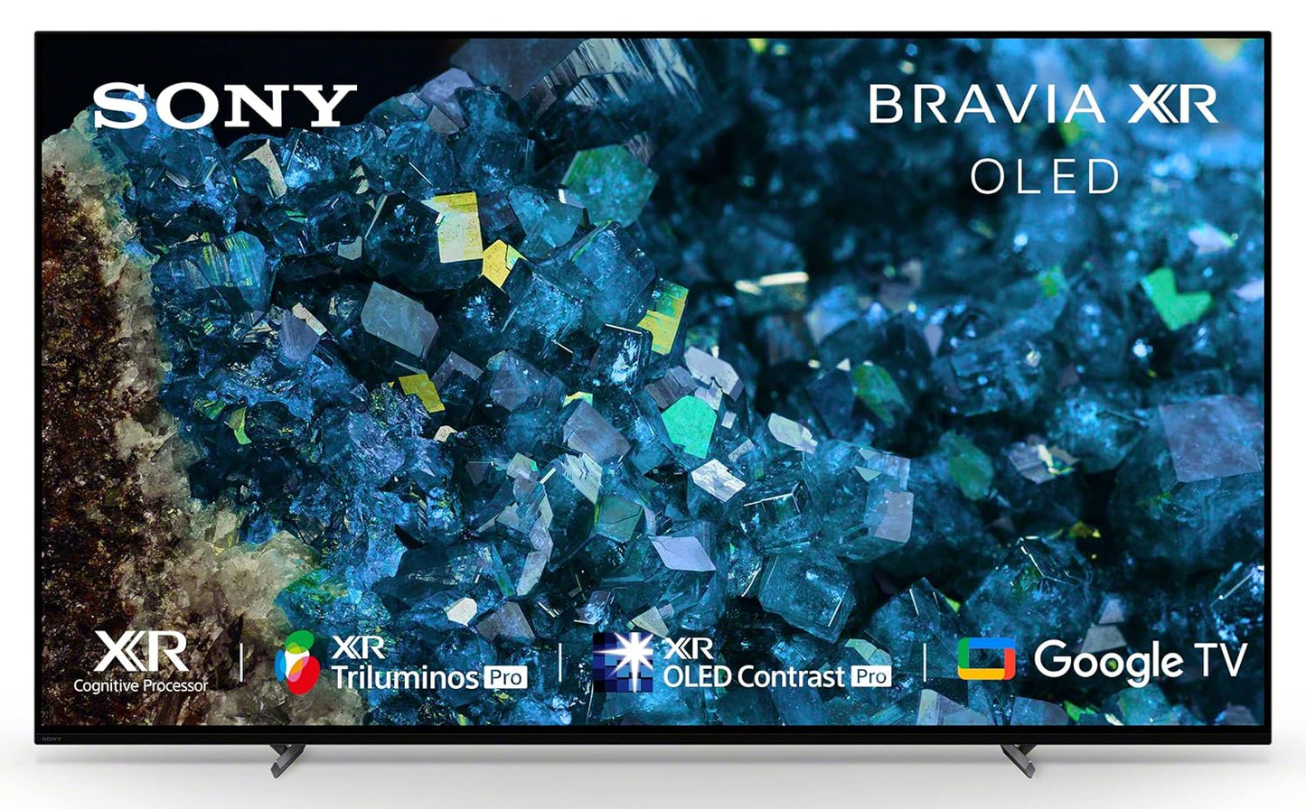 SONY BRAVIA XR 65" Class A80L 4K HDR OLED with Google TV (2023)-XR65A80L