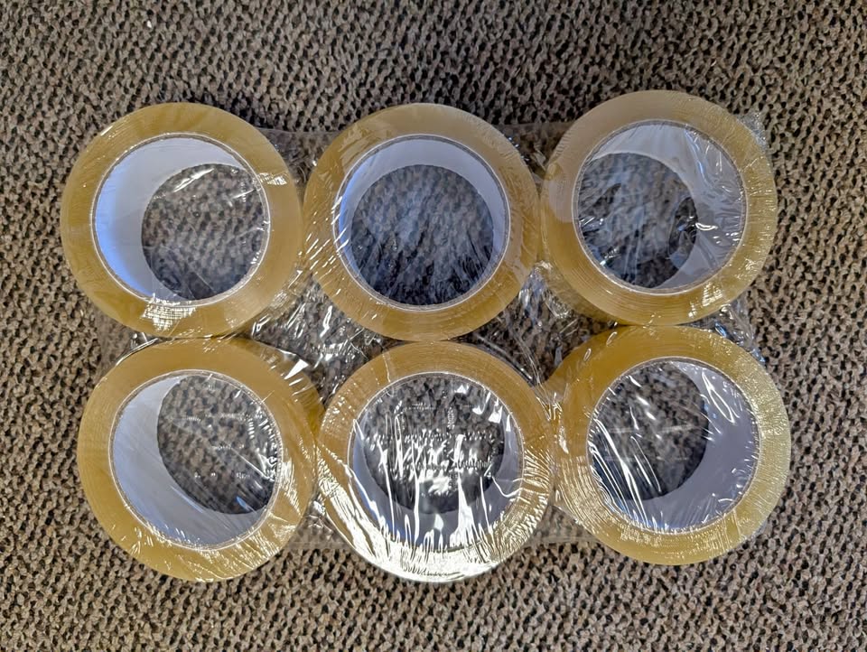 Packing Tape - Heavy Duty Packing Tape 6 Rolls, 1.89 Inch x 110 Yards