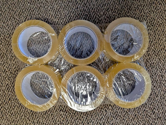 Packing Tape - Heavy Duty Packing Tape 6 Rolls, 1.89 Inch x 110 Yards