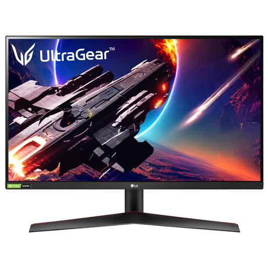 LG UltraGear FHD 27-Inch Gaming Monitor 27GN800-B, IPS 1ms (GtG) with HDR 10 Compatibility, NVIDIA G-SYNC, and AMD FreeSync Premium, 144Hz, Black