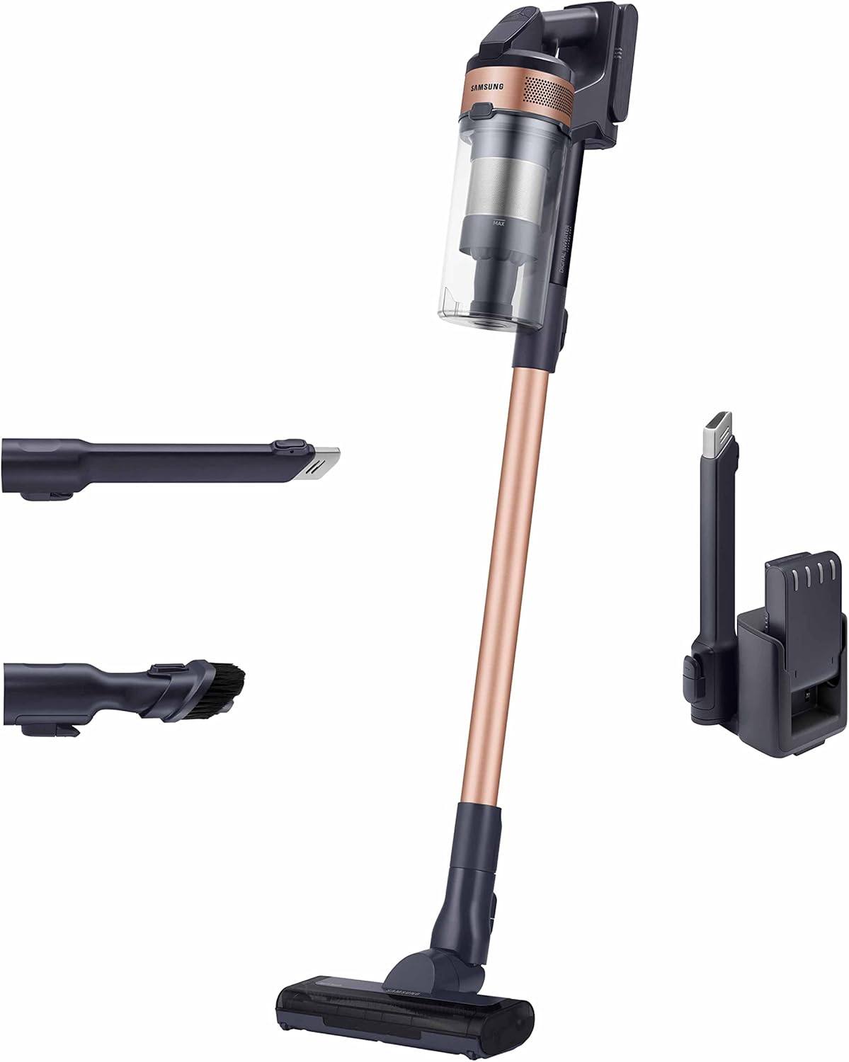SAMSUNG Jet 60 Flex Cordless Stick Vacuum Cleaner, Lightweight,  VS15A6031R7, Rose Gold