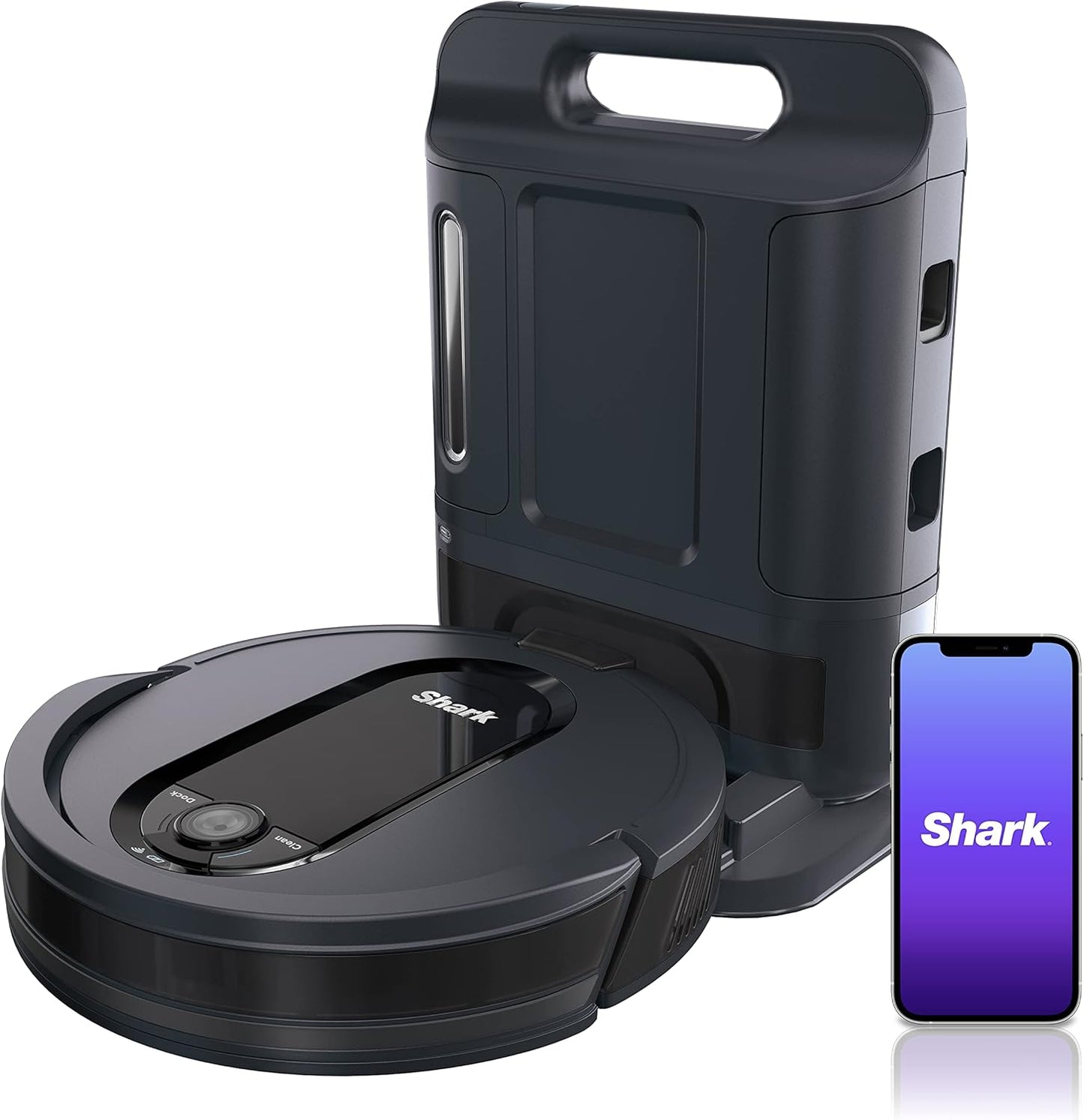 Shark AV1010AE IQ Robot Vacuum with XL Self-Empty Base, Black