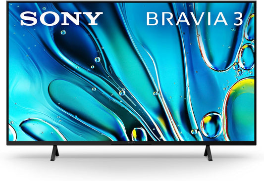 Sony 43-Inch Class 4K Ultra HD BRAVIA 3 LED Smart TV with Google TV - K43S30