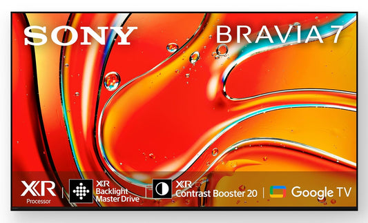 Sony 75 Inch Mini LED QLED 4K Ultra HD TV BRAVIA 7 Smart Google TV K75XR70