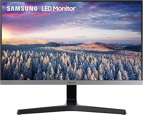 Samsung Business SR35 Series 22-Inch FHD 1080p Computer Monitor, 75Hz, IPS Panel, HDMI, VGA (D-Sub), VESA Compatible, 3-sided border-less (LS22R350FHNXZA)