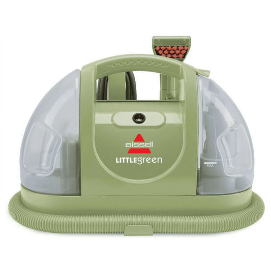 BISSELL Little Green Multi-Purpose Portable Carpet and Upholstery Cleaner, Car and Auto Detailer, with Exclusive Specialty Tools, Green, 1400B(Used)