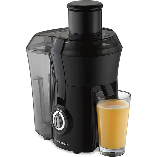 Hamilton Beach Juicer Machine, Big Mouth 3 Feed Chute, Centrifugal, Easy to Clean, BPA Free, 800W, (67601A), Black