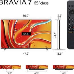 Sony BRAVIA K65XR70 65-Inch 4K Ultra HD Smart TV