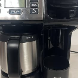 Hamilton Beach FlexBrew Trio Coffee Maker (Black) – Brew K-Cups & Full Pot – Versatile