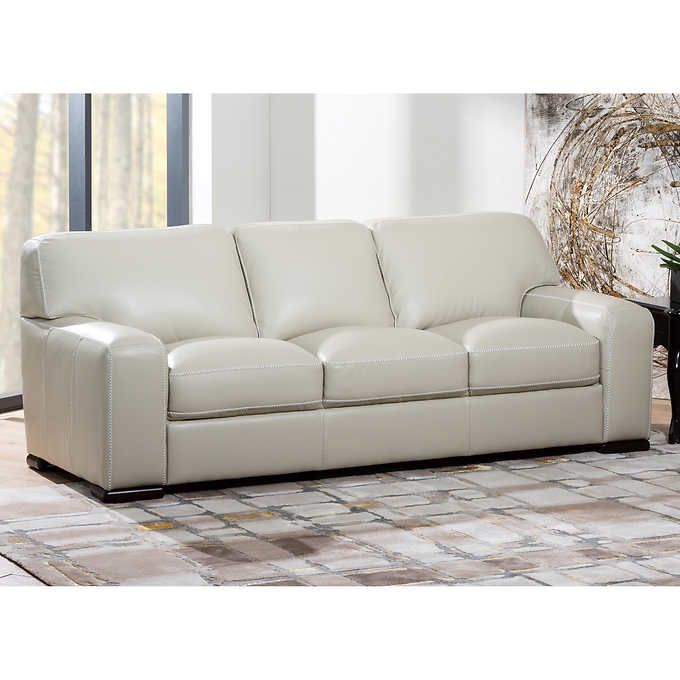 BUCKLEY LEATHER SOFA
