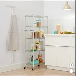 TRINITY Basics EcoStorage 5-Tier NSF Certified Rack