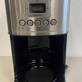 Cuisinart 14-Cup Coffee Maker - Black Stainless - Excellent Condition - Brewing Perfection!