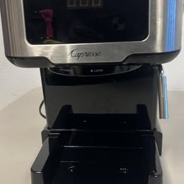 Capresso Caf TS Espresso Machine – Brew Like a Pro! Compact, Easy to Use, and Energy Efficient!