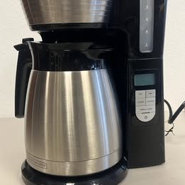 BLACK+DECKER 12-Cup Thermal Programmable Coffeemaker - Reliable, Hot & Fresh Coffee!